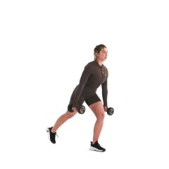 Dumbbell Reverse Lunge to Knee Drive 
  loading=