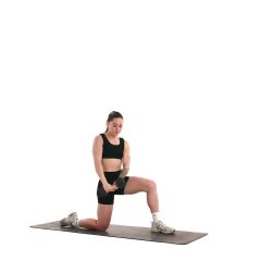 Half-kneeling Dumbbell Woodchop 
  loading=