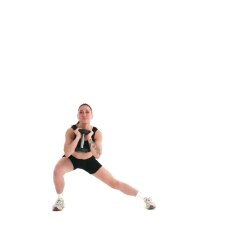 Dumbbell Lateral Lunge to Curtsy Lunge 
  loading=