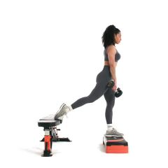 Front Foot-elevated Dumbbell Bulgarian Split Squat 
  loading=