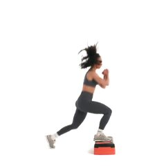 Front foot-elevated Split Jumps 
  loading=