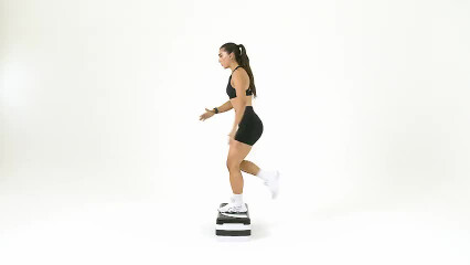 Reverse Lunge to High Knee Drive 
  loading=
