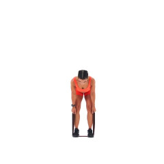 Resistance Band Deadlift 
  loading=