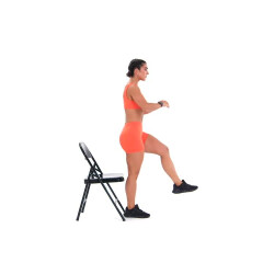 Pistol Squat with Chair Assist 
  loading=