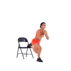 Bulgarian Split Squat Pulses 
  loading=