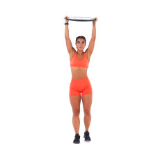 Reverse Lunge with Plate Overhead 
  loading=