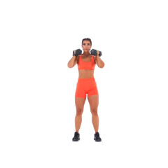 Dual Dumbbell Front Squat 
  loading=