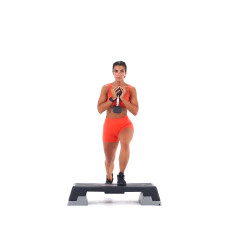 Front Foot-elevated Goblet Split Squat 
  loading=