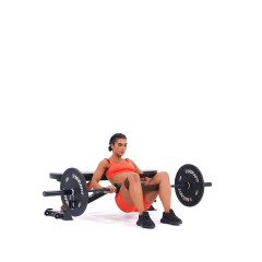 Barbell Banded Hip Thrust 
  loading=