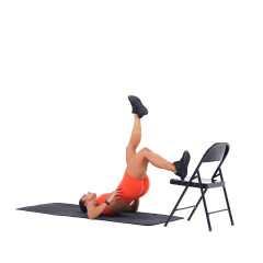 Single-leg Foot-Elevated Glute Bridge 
  loading=