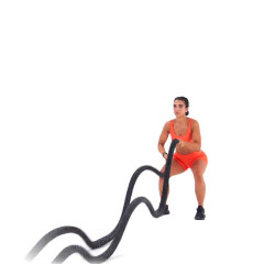 Battle Rope Slams (Alternating Waves) 
  loading=