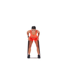 Resistance Band Bent Over Row 
  loading=