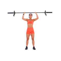 Barbell Shoulder Press 
  loading=
