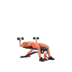 Flat Bench Dumbbell Press 
  loading=