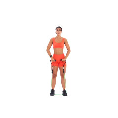 Resistance Band Upright Row 
  loading=