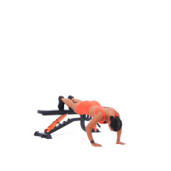 Feet-elevated Press Up 
  loading=