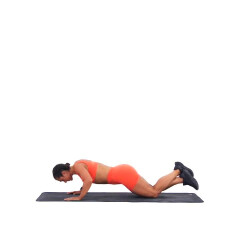 Press Up on Knees 
  loading=