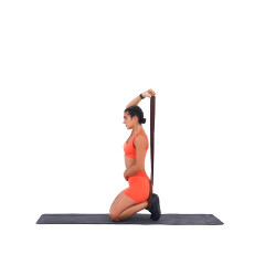 Resistance Band Single-arm Tricep Extension 
  loading=