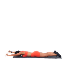 Prone Behind-the-Neck Press 
  loading=