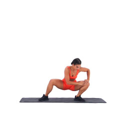 Goblet Squat Dorsi-flexion (Unloaded) 
  loading=