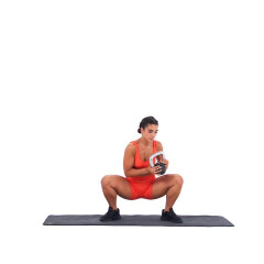 Goblet Squat Dorsi-flexion (Loaded) 
  loading=