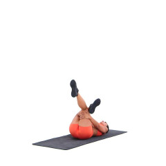 Supine Pigeon Stretch 
  loading=