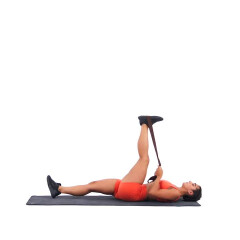 Band-assisted Hamstring Stretch 
  loading=