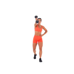 Dumbbell Snatch to Overhead Reverse Lunge 
  loading=