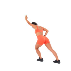 Gastrocnemius-focused Wall Stretch 
  loading=
